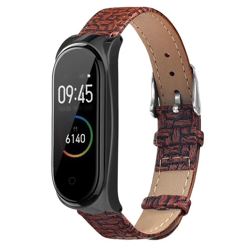HIPERDEAL смарт-аксессуары mi Band 4 Кожаный деловой легкий кожаный Смарт-браслет ремешок для Xiaomi mi 4