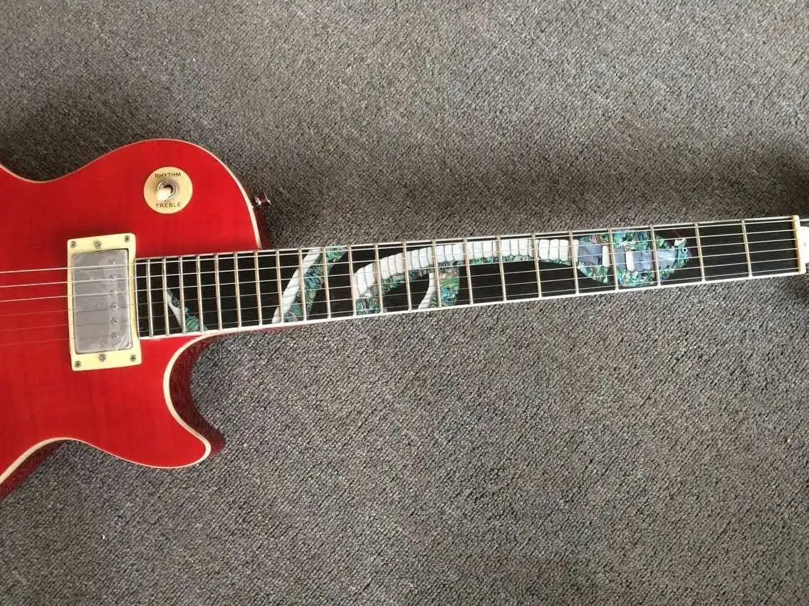 Китайский заводской товар красная струнная гитара бесплатная доставка | Спорт и