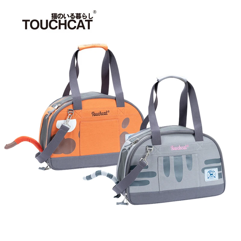 Сумка переноска Touchdog для кошек дорожная сумка собак дышащая автомобильных