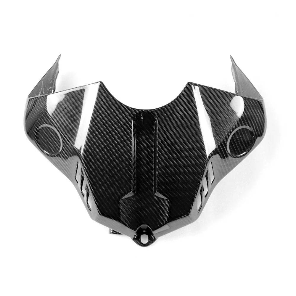 

Applicable to For Yamaha R1 Motorcycle Refitting R1m Carbon Fiber Fuel Tank Upper Cover Spoiler Air Mask 15-18