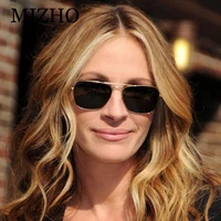 mizho celebrity eyewear green lens unisex cheap metal sunglasses men mirror brand yellow sun glasses women original 2020