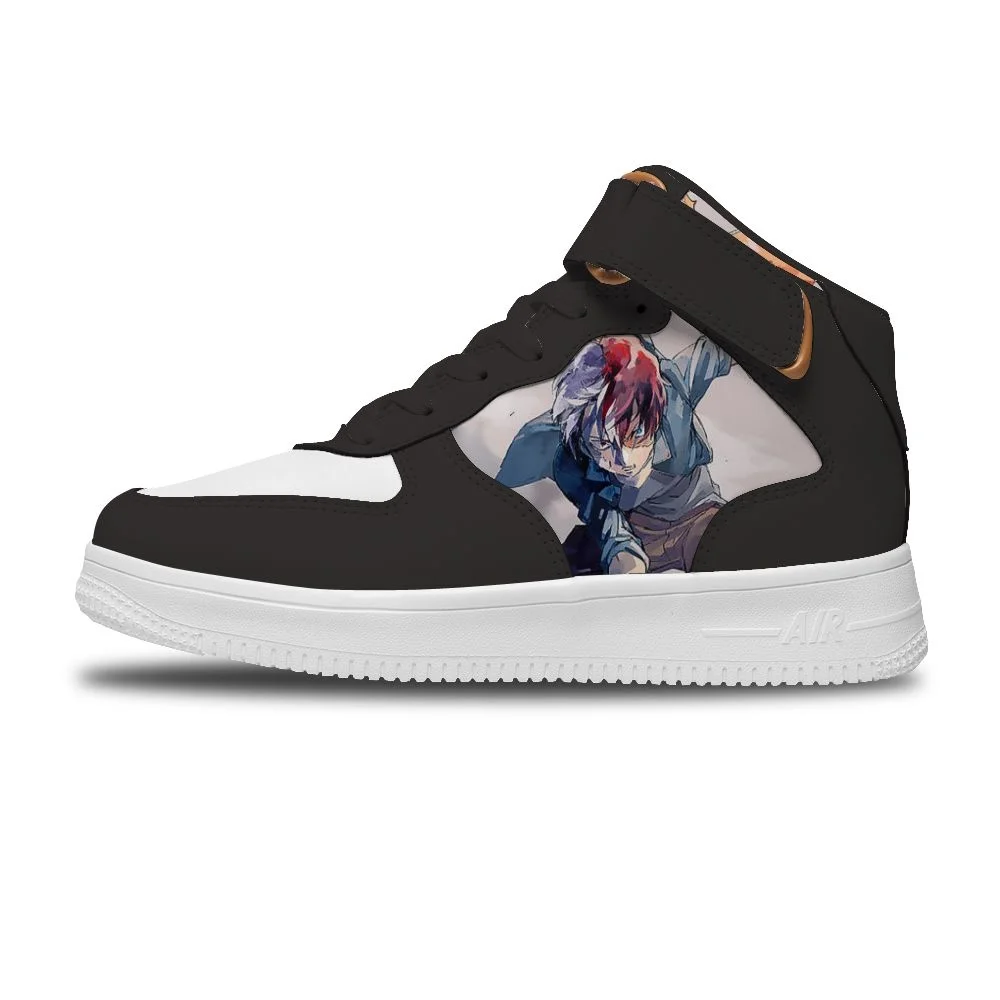 

My Hero Academia Leather Korean Style for Women's Soft simple human Sneakers