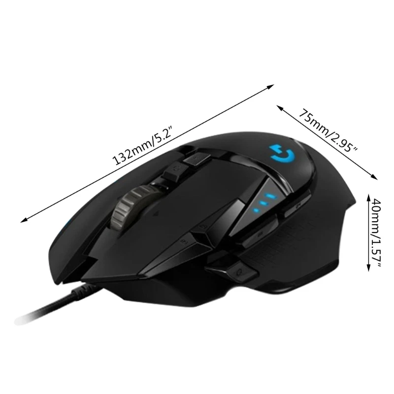 

2021 New G502 SE RGB Optical HERO Sensor Mouse 16,000DPI Adjustable 11 Programmable Buttons USB Wired Mechanical Gaming Mice
