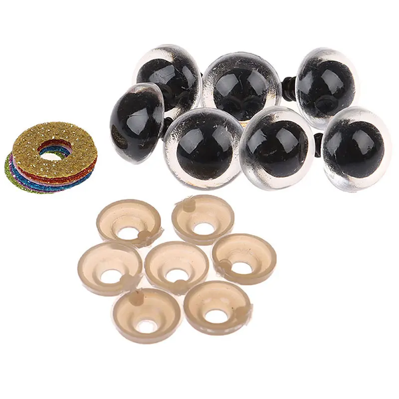 

10PCS 24MM Shinning Plastic Doll Eyes Craft Eyes With DIY For Plush Stuffed Toys