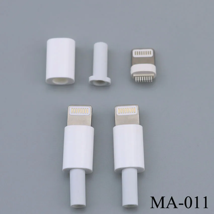 1 компл. DIY Micro USB Type-C сварочный Тип штекер 8 Pin разъем w/пластиковая крышка