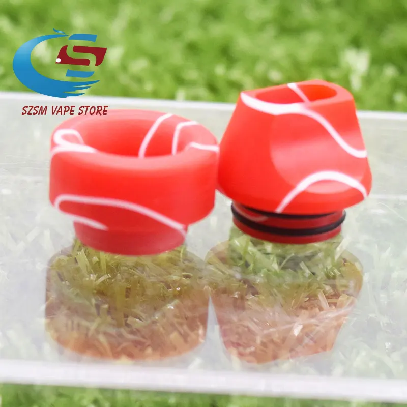 Полимерный дрип тип 810 мундштук для вейпа атомайзера с резьбой подходит дизайна