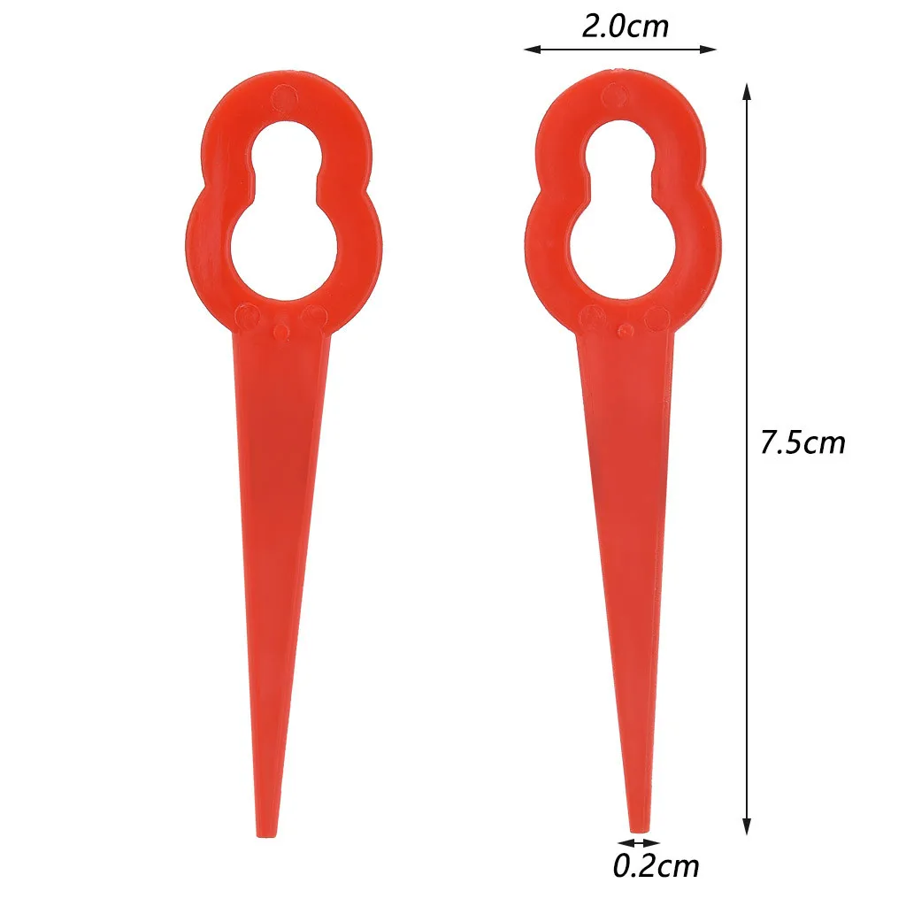 20 шт Пластиковые лезвия резак Замена для беспроводной травы сад урожая Strimmer Florabest