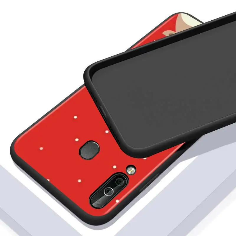 

Christmas gift for Huawei P10 P20 Pro P30 P40 Y5 Y6 Y7 Y9 2019 Nova 7i 5T 5i 5 4e 4 3i 3e 3 Bright Black Phone Case