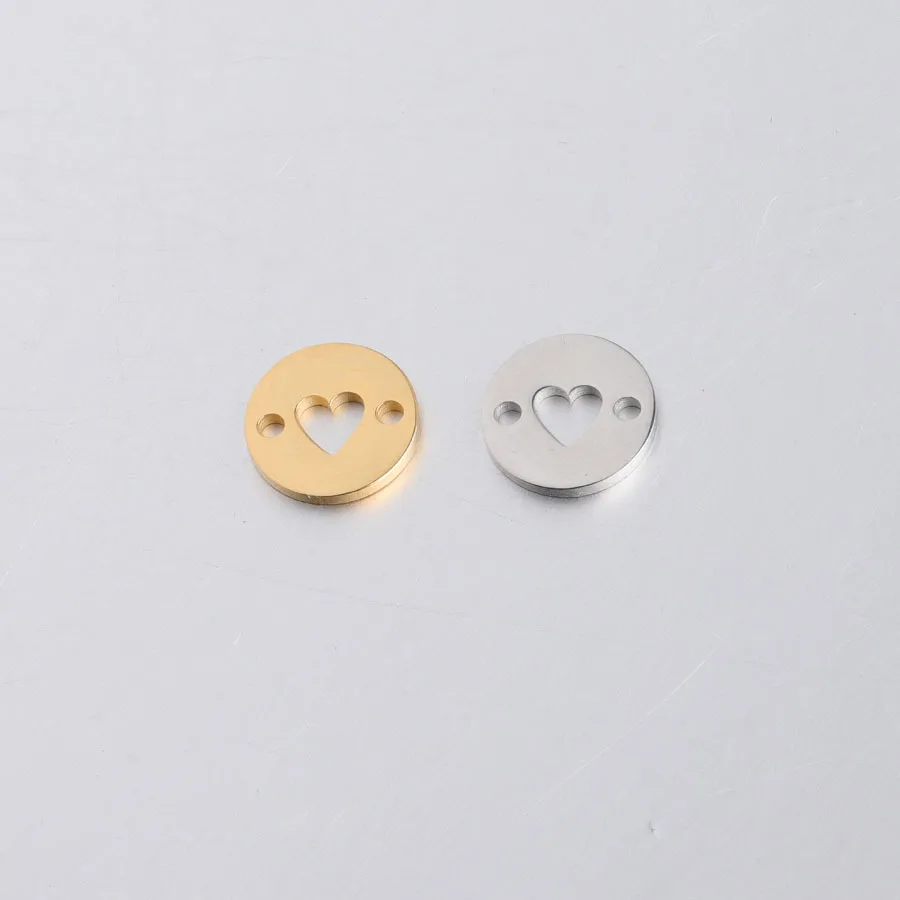 5 шт. подвеска из нержавеющей стали с двумя отверстиями для браслета | Украшения и