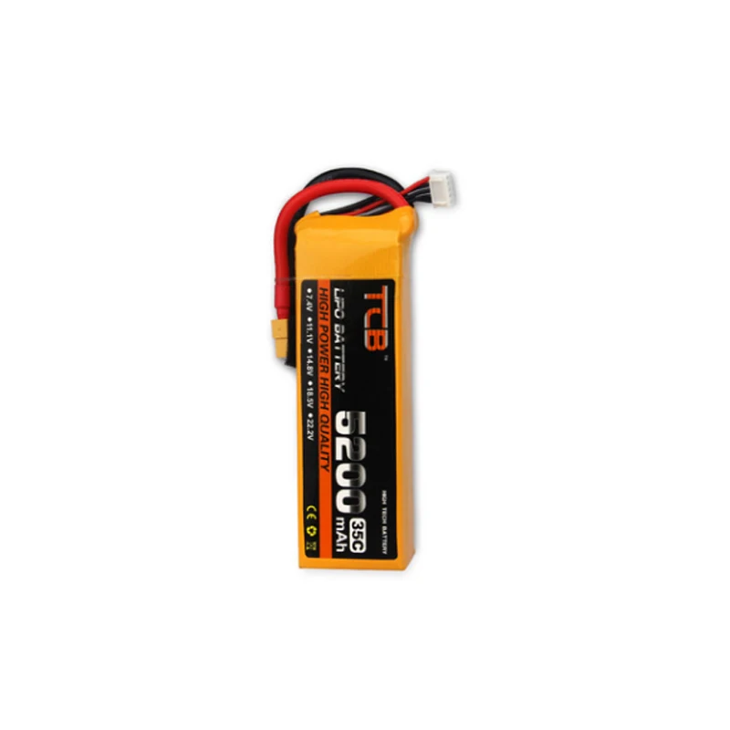 Rc самолет Lipo Батарея 7 4 v 11 1 14 8 22 2 3500 мА/ч 5200 мАч 35c для дистанционно управляемого