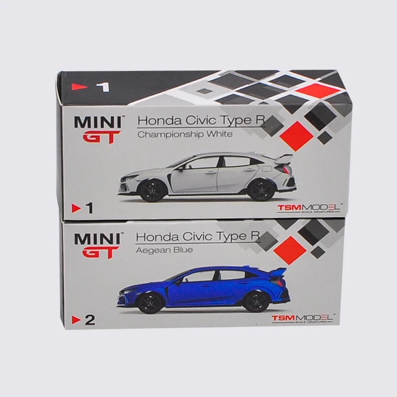 Высокая тщательность 1: 64 Honda Тип R FK8 Civic сплав модель автомобиля статические