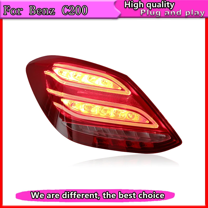 

Car Styling for Mercedes-Benz W205 C180 C200 C260 C280 C300 LED Taillight Rear Lamp Parking Brake Turn Signal Lights