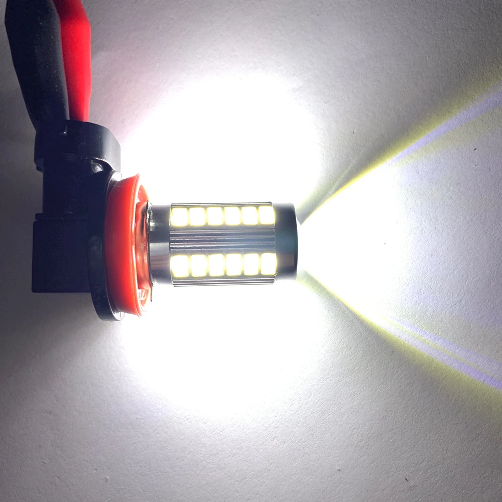 2 шт. H8 H11 Светодиодный ные лампы Противотуманные фары для Opel Astra H J G Corsa D C Insignia Vectra B