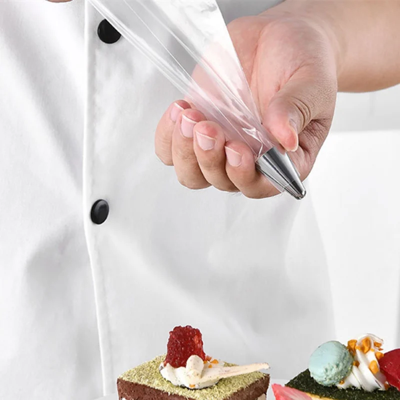 50 шт. новый прозрачный одноразовый мешок для теста Торт кондитерский DIY
