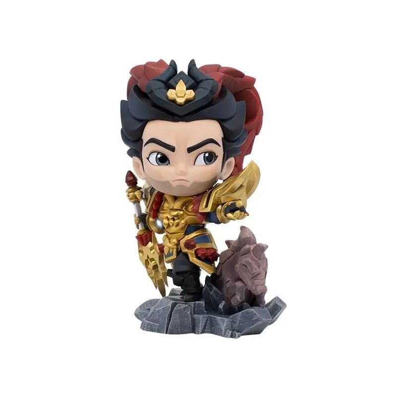 

Подлинная Лига Легенд Demacia Jarvan IV Lu Bu, мультяшная игра, набор для гаража, Подвижная кукла, анимационное украшение, модель, подарок на день рожд...