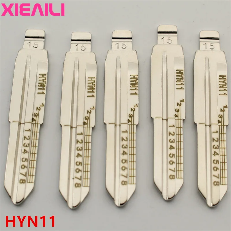 XIEAILI 20 шт. NO.15 HYN11 гравированные линии лезвия весы стрижка зубов лезвие для Hyundai