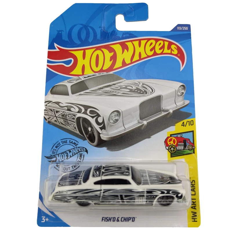 

2020-113 Hot Wheels 1:64 Car FISH'D CHIP'D металлическая литая модель автомобиля, детские игрушки, подарок