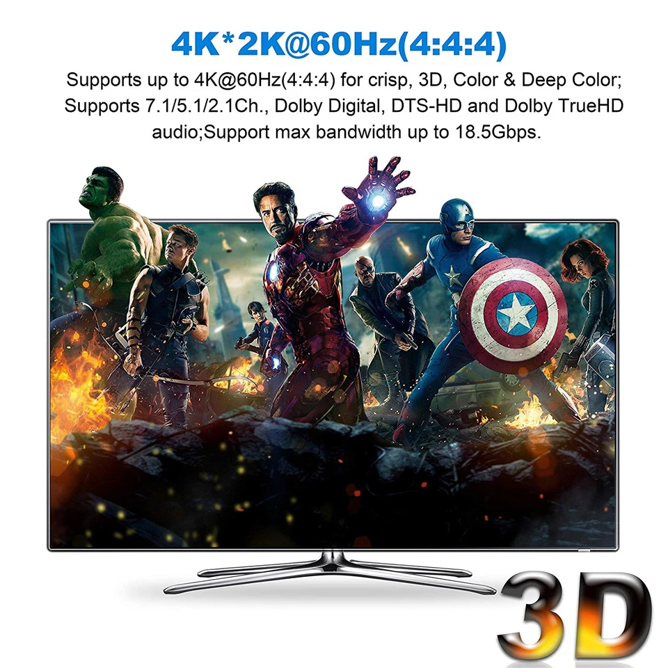 Лучший 4K HDMI 2,0 переключатель с ARC& IR 4x1 HDMI переключатель дистанционного 4K 60Hz 2x1 HDMI переключатель аудио экстрактор для PS4 Apple tv HD tv