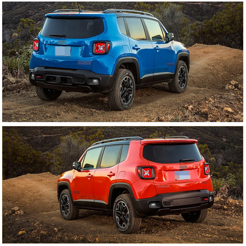 Светодиодные фонари для заднего бампера Jeep Renegade противотуманные с задними
