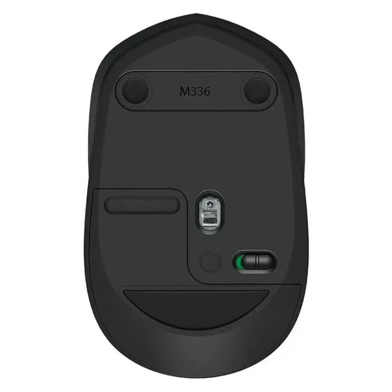 Logitech M336 Bluetooth 3,0 Беспроводной Мышь 1000 Точек на дюйм обе руки для офиса домашнего использования ПК мышь для лэптопа для Windows 7/8/10, Mac OS X 10,8