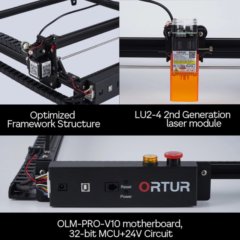 Новый лазерный гравер 20 Вт PRO с защитой глаз воздушным помощником ЧПУ