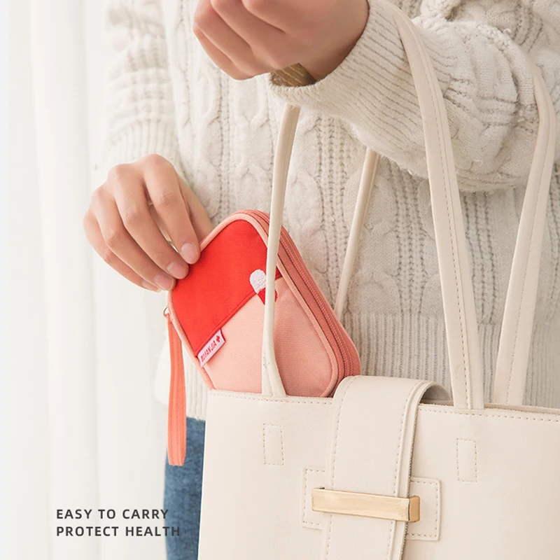 

Travel First Aid Kit Oxford Cloth Waterproof Medicine storage Portable Medical bag Portable medicine Bag Outdoor Emergency Kit