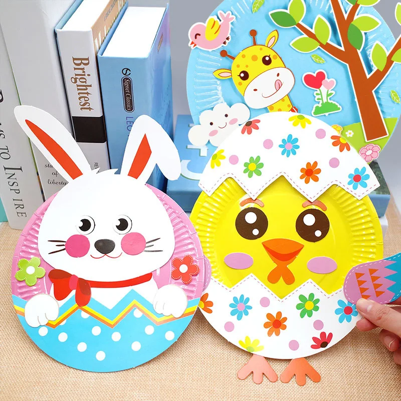 Детский сад много декоративных поделок diy игрушки головоломка бумажный лоток ремесла детские развивающие игрушки для детей Девочка/Мальчик Рождественский подарок 906