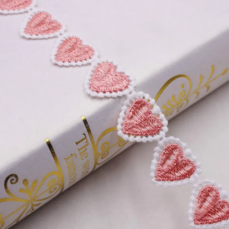 

15 yards Color Love Embroidery Water Soluble Lace DIY Clothing Accessories Lace Crafts Accessories