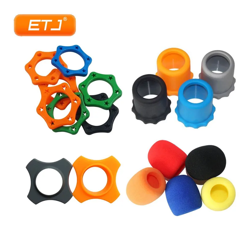 50 шт. оптовая продажа 4 угла нескользящее нежное резиновое кольцо в рулоне гибкие