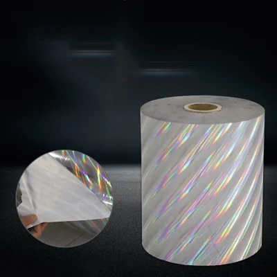 Прозрачная ламинирующая пленка шириной 31 см для пробы Bopp на клеевой основе 1