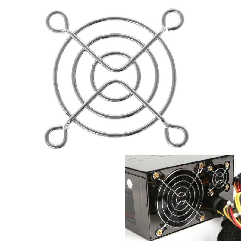

Fan Protection Net Grille 4cm Dia Iron Mesh Safety Grid For Computer Case Fans Dropshipping