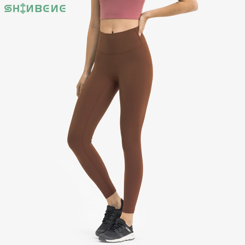 

SHINBENE 2021 New Color-CLASSIC 3.0 Second Skin Feel Fitness Legging Sport Tights Women Camel Toe Proof Gym Yoga Pants Leggings