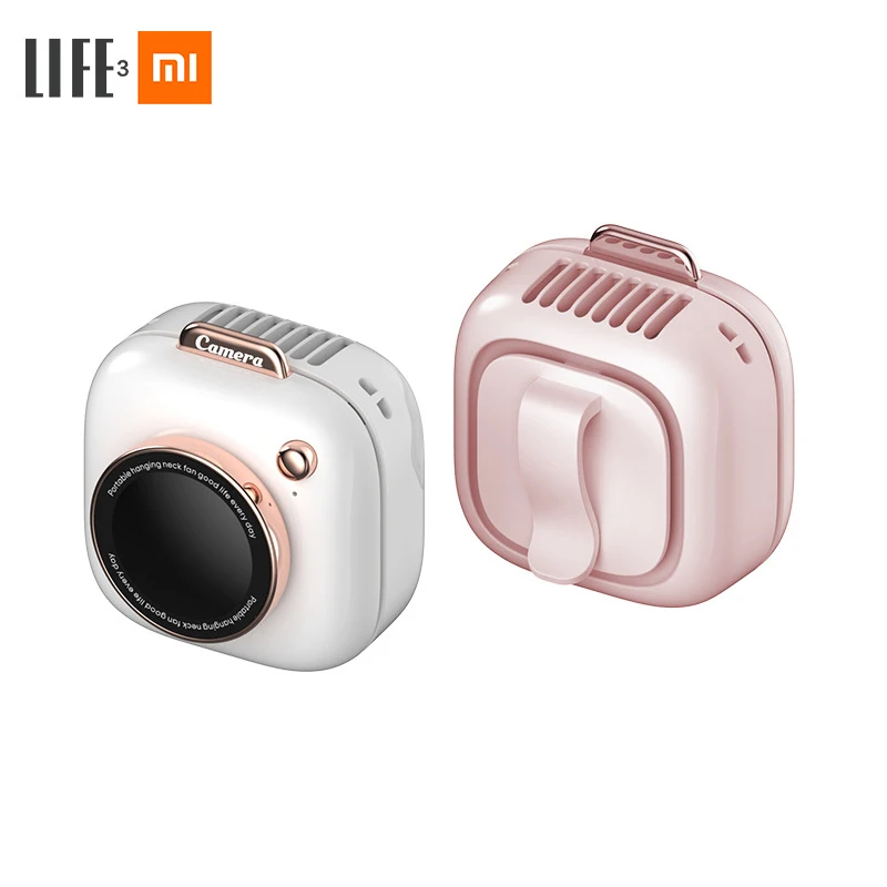 

2021 new Xiaomi hanging neck fan student mini fan usb charging handheld camera fan summer