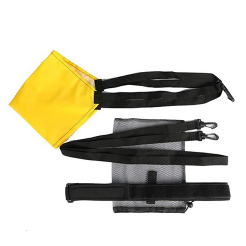 Пояс для тренировки силы плавания тренировочный пояс с парашютом тренажер