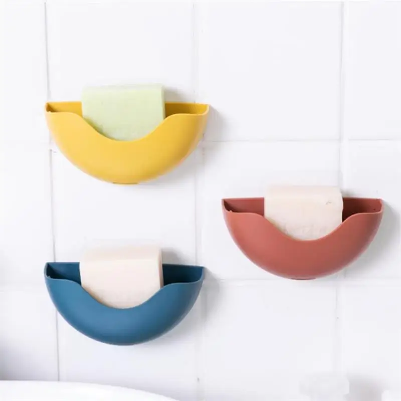 Держатель для мыла ванной комнаты душа мыльница тарелки пластиковый ящик