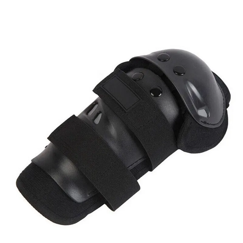 Black 4pcs 2 x Knee Pads Elbow Motorcycle Protection AccessoriesKnee Pad Protector Protective Gear Thickening | Автомобили и