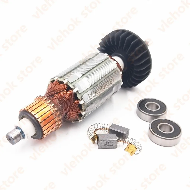 Ротор арматуры 5 зубьев AC220V-240В для HITACHI DH24PB3 DH24PC3 C210716E 360720E аксессуары для электроинструмента части электрических инструментов