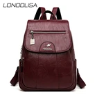 Винтажный женский рюкзак 2020, кожаная женская сумка высокого качества, женские дорожные школьные сумки, рюкзаки большой емкости, рюкзаки для девочек