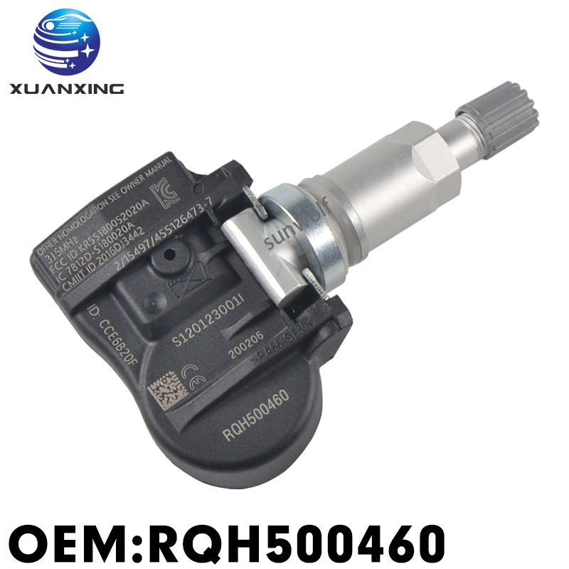 RQH500460 датчик давления в шинах Система мониторинга TPMS 315 МГц для Land Rover LR3 Range Rover Evoque Sport Jaguar-S-Type XJ