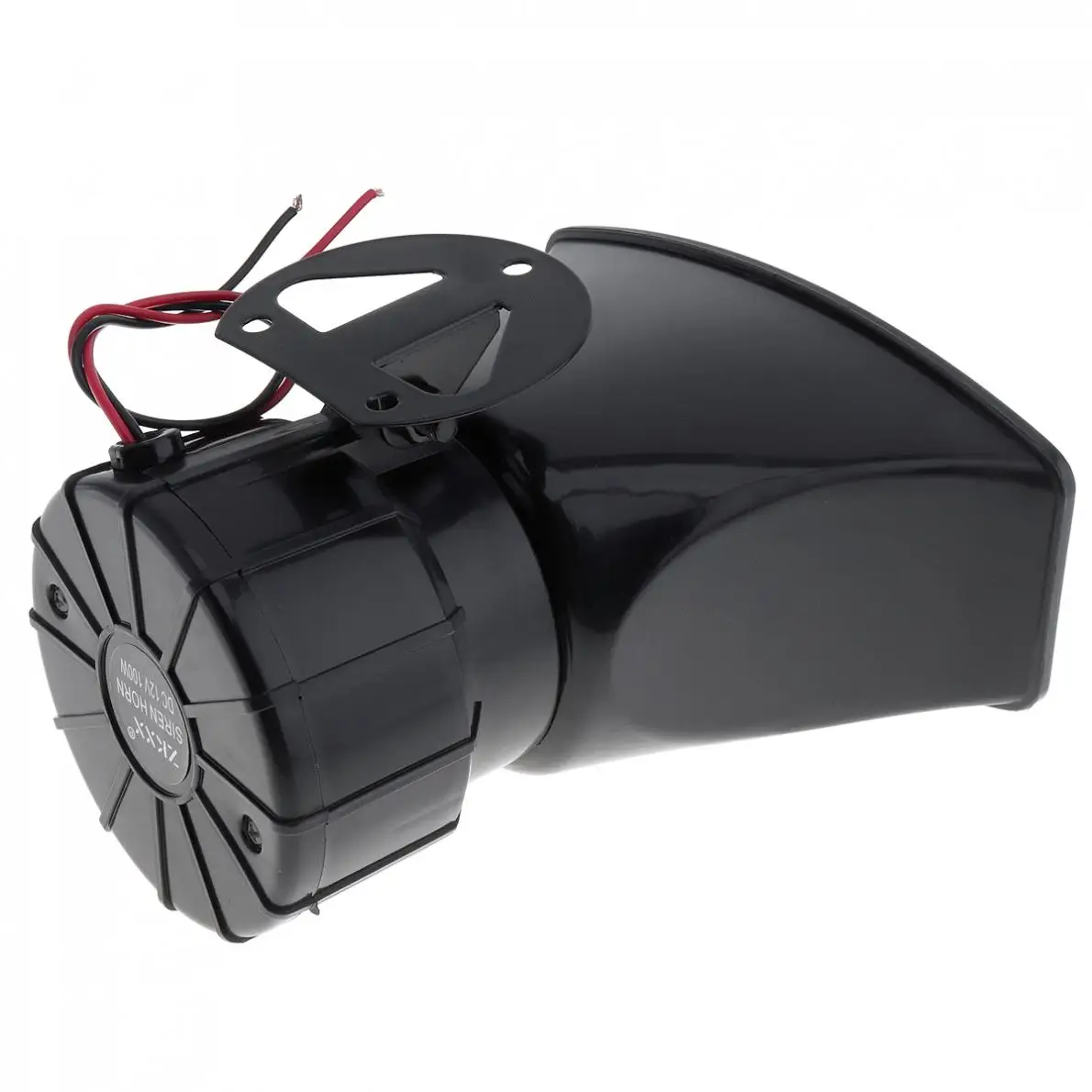 100W 12V 5 звуков для мотоциклов и автомобилей Грузовик Динамик громкая сирена Рог 105db голосовые подсказки с микрофоном Bluetooth