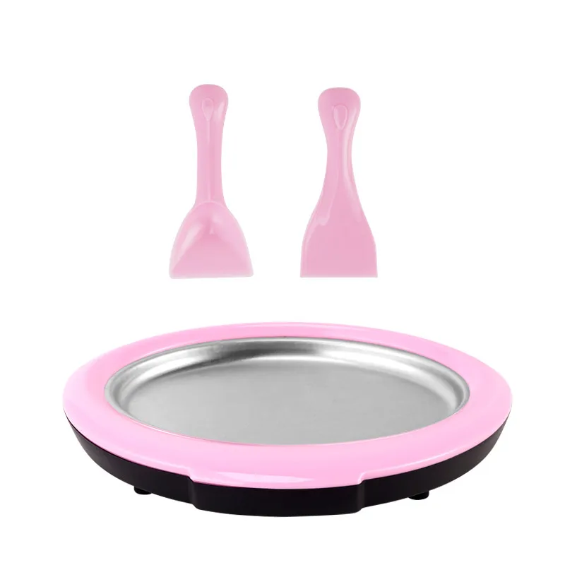 Мини аппарат для мороженого мультяшная машина жареного льда приготовления