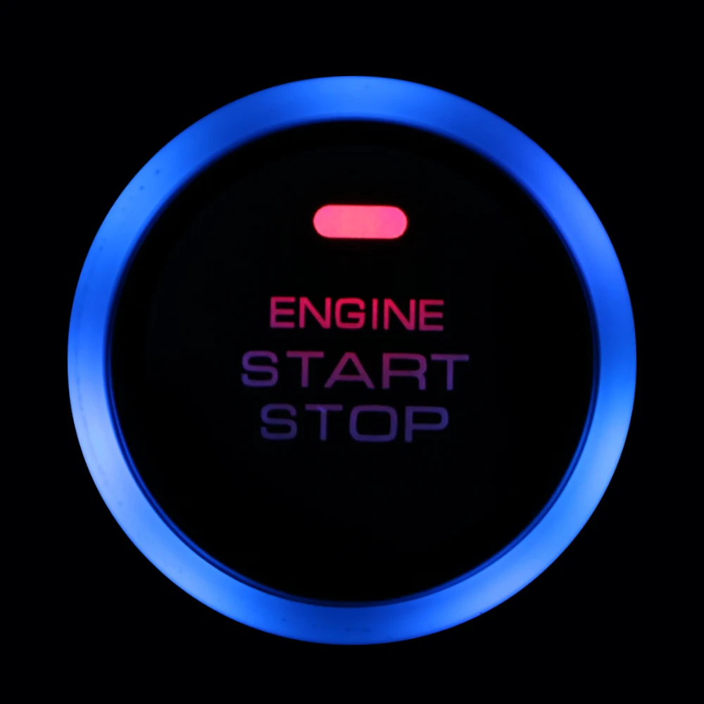 

EFHIPS Entry Ignition Starter Switch Universal Car-styling Keyless 12V Auto Car Engine Start Stop Push Button