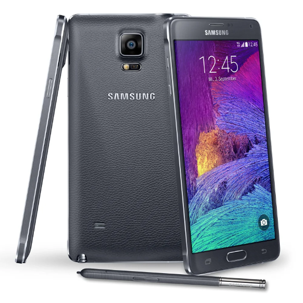 Разблокированный Samsung Galaxy Note 4 N910F N910A Восстановленный мобильный телефон Note4 5 7