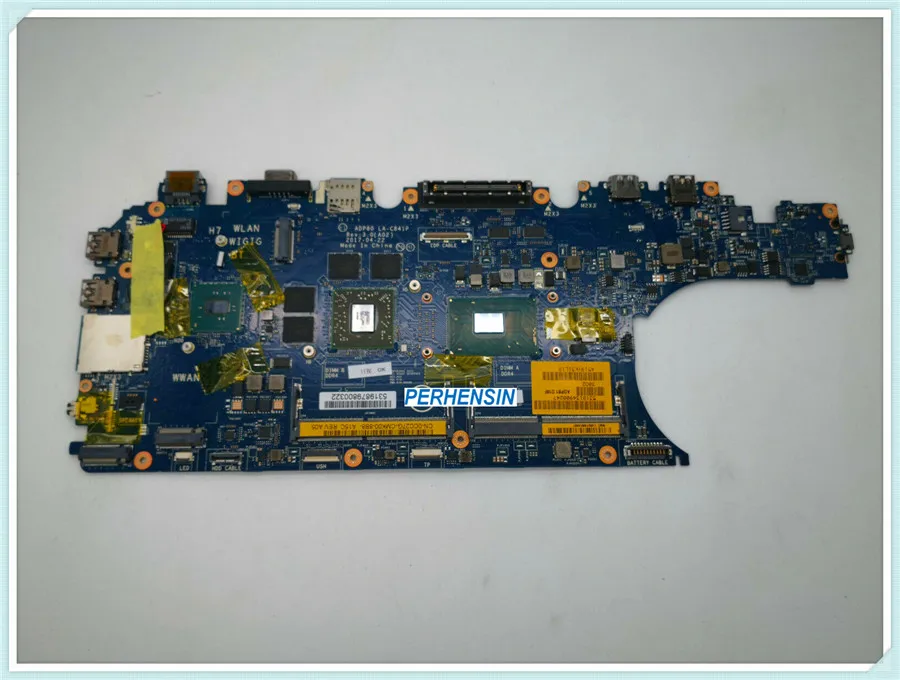 

CC27G Brand FOR Dell Precision 3510 E5570 Motherboard i7-6820HQ 2.7Ghz 0CC27G