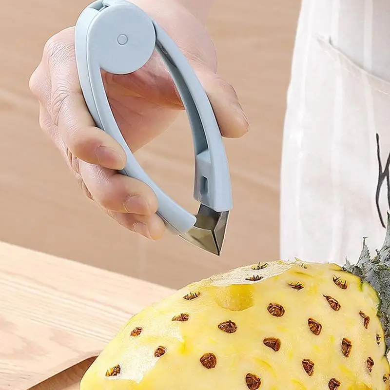 1 шт. креативная Овощечистка для глаз из ананаса стальная практичное