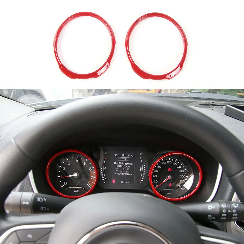 

2 шт., кольцо для украшения салона автомобиля Jeep Compass 2017 и выше