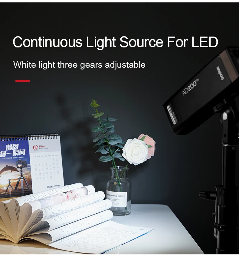 Портативный карманный светильник Godox AD200 светодиодный для улицы 60 шт.|flash portable|outdoor