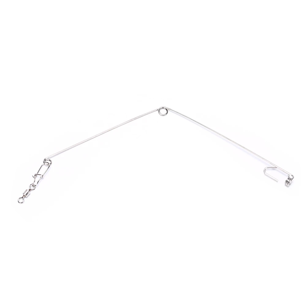 1Pc Stainless Steel Automatic Fishing Hook At Top A Lazy Person All The Waters Of Fish Speed God | Спорт и развлечения