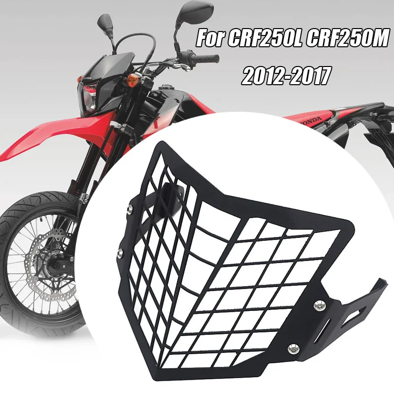 Мотоциклетная решетка защита для фар Защитная крышка HONDA CRF250L CRF250M 2012 2013 2014 2015 2016