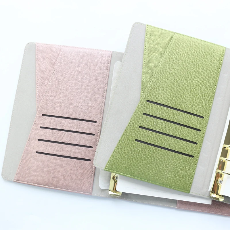 Domikee macaron Офисная и школьная кожа в твердом переплете 6 дюймов планер органайзер